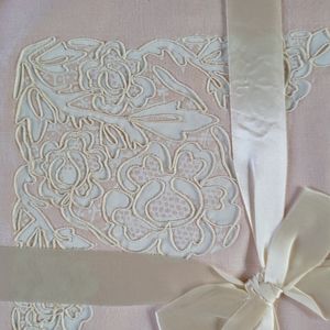 Vintage linen tea set